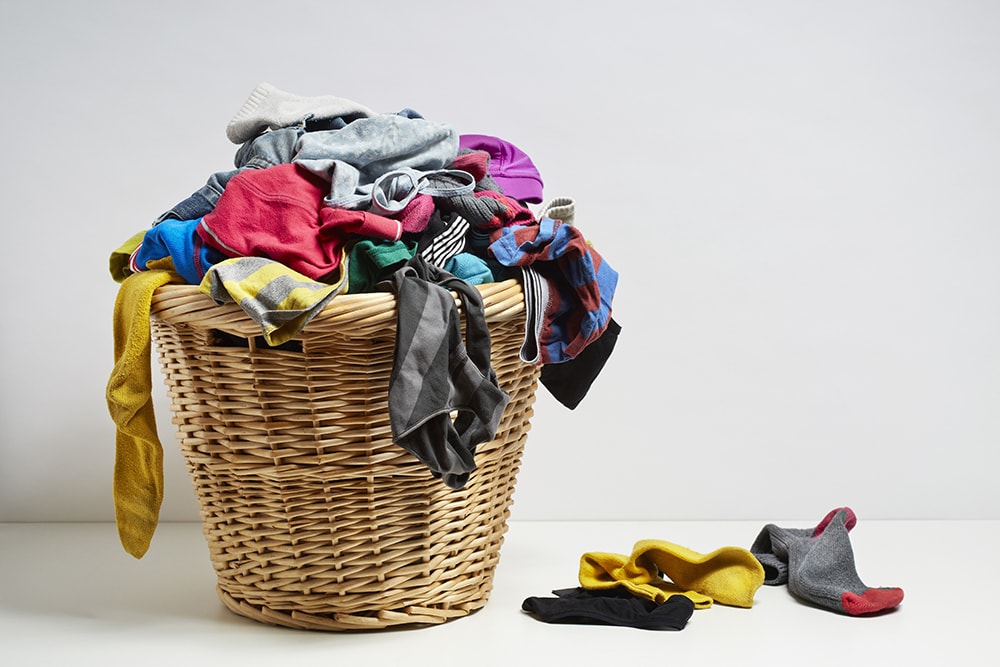靴下の洗濯は他の洗い物と一緒にしていいの？